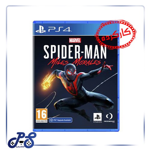 SpiderMan Miles Morales PS4 کارکرده